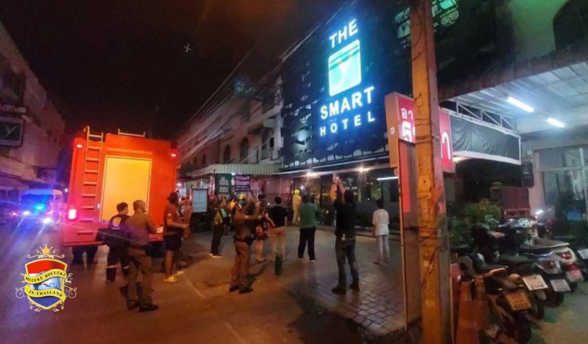 Politie op zoek naar een Engelsman die zijn hotel in Chiang Mai in brand zou hebben gestoken