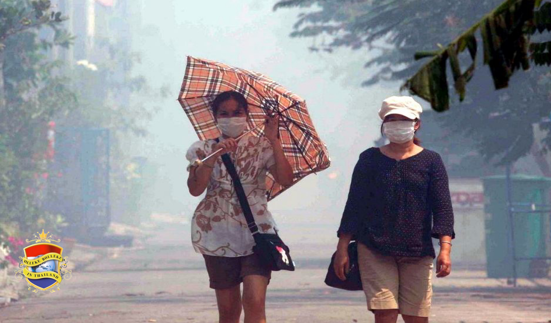 Het hogere noorden van Thailand verder gehuld in een gevaarlijke waas van dikke smog