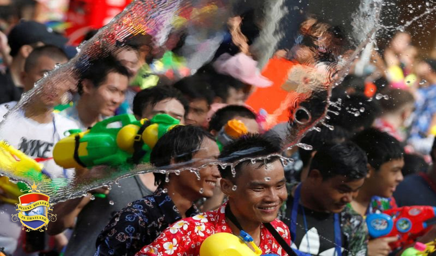 Thailand ziet 3,65 miljard dollar uitgegeven en waterfestival komt met verve terug