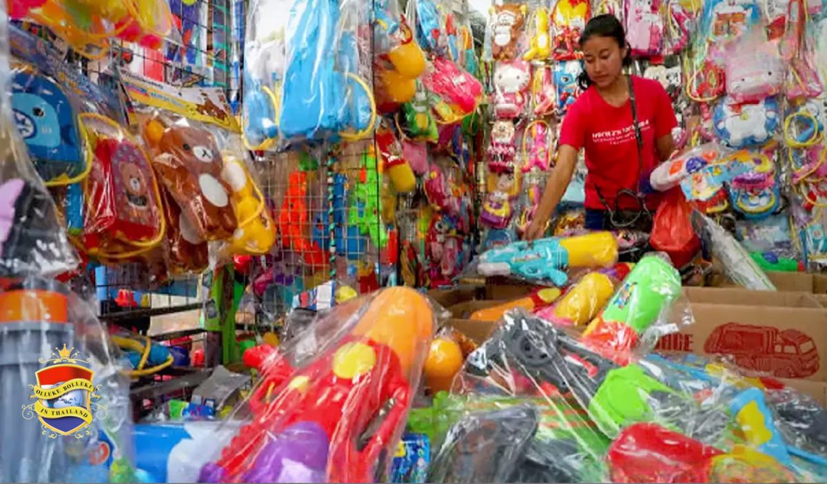 De verkoop van waterpistolen stijgt terwijl Thais zich na de Covid19 lockdown prepareren voor de Songkran