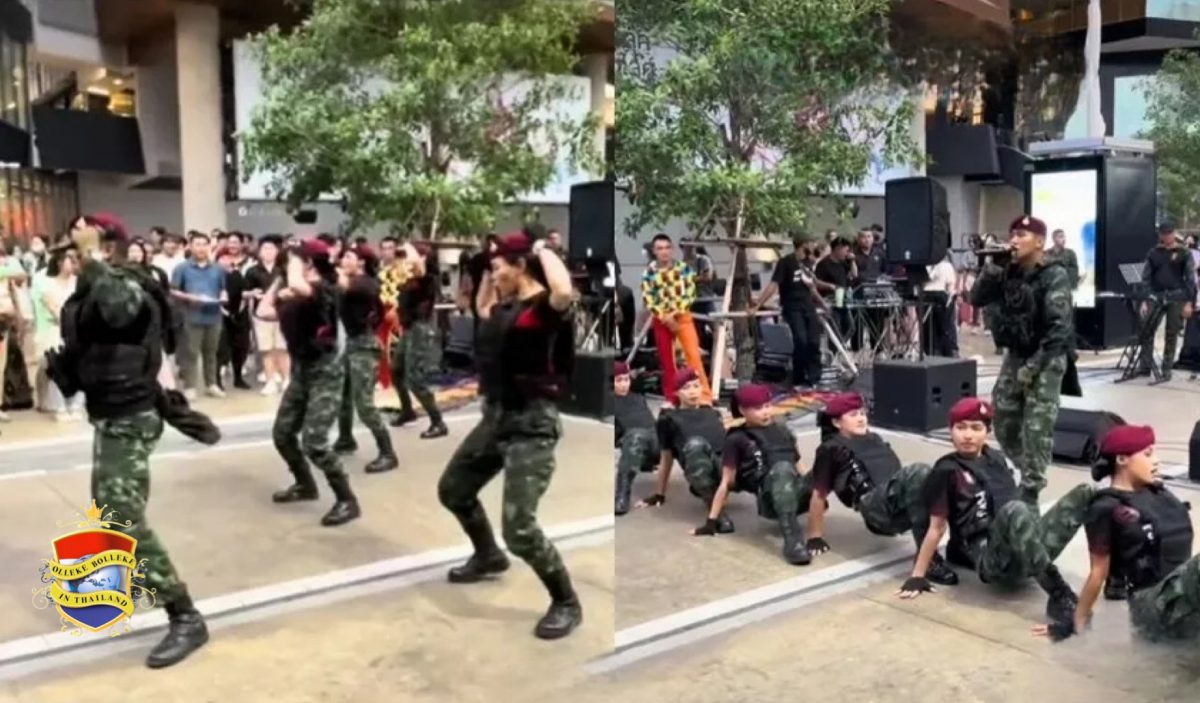K-popdansje door Thaise soldaten veroorzaakt controverse en bewondering onder de bevolking van Thailand