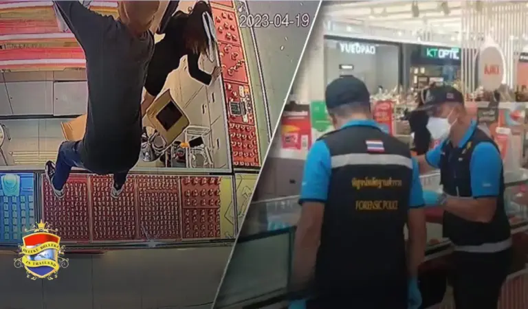 Dief gaat er in Rayong vandoor met bijna 500.000 baht aan gouden kettingen