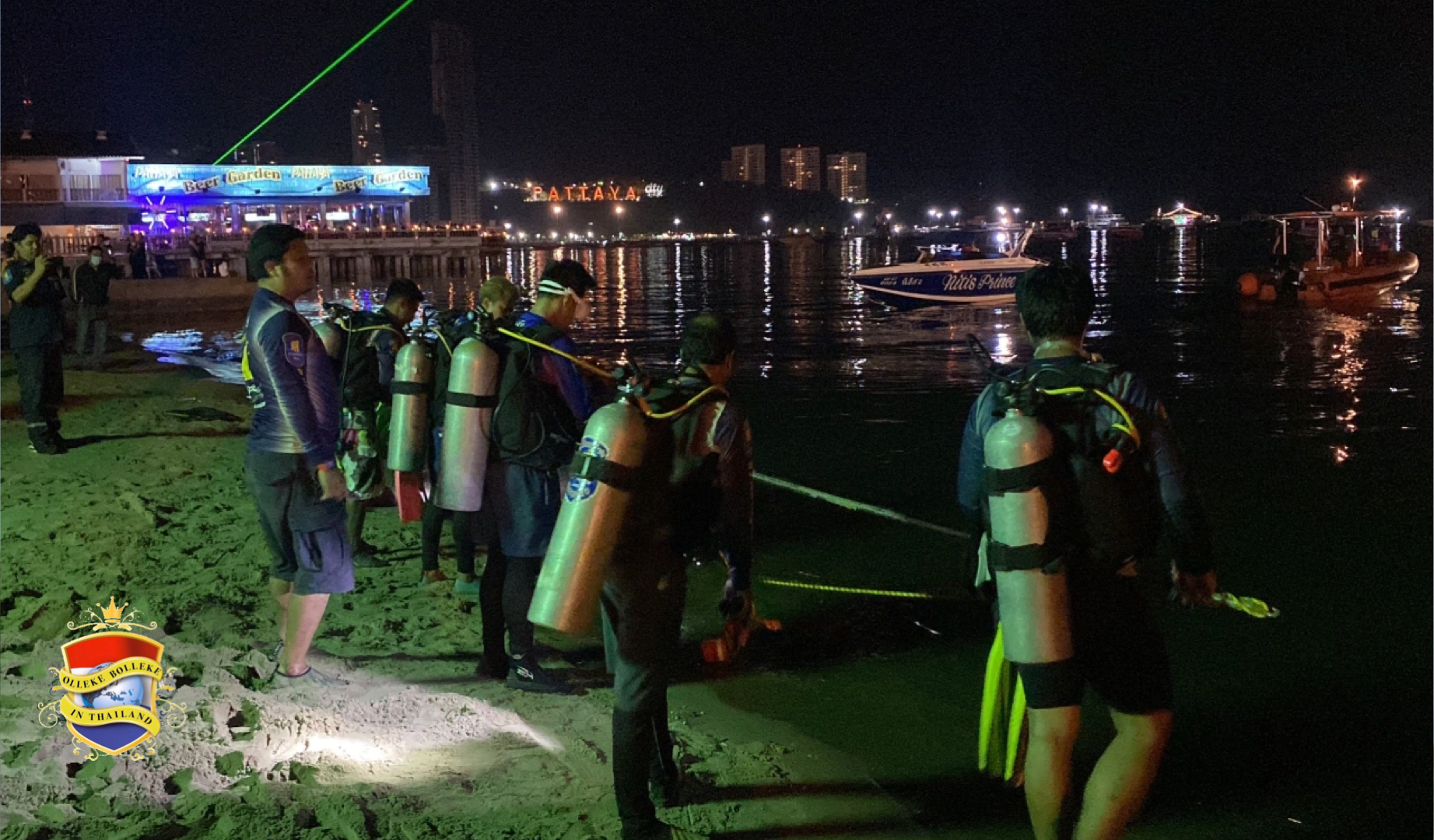 Man en kind kwamen gisteren bij een fataal ongeluk om het leven met een jetski in Pattaya