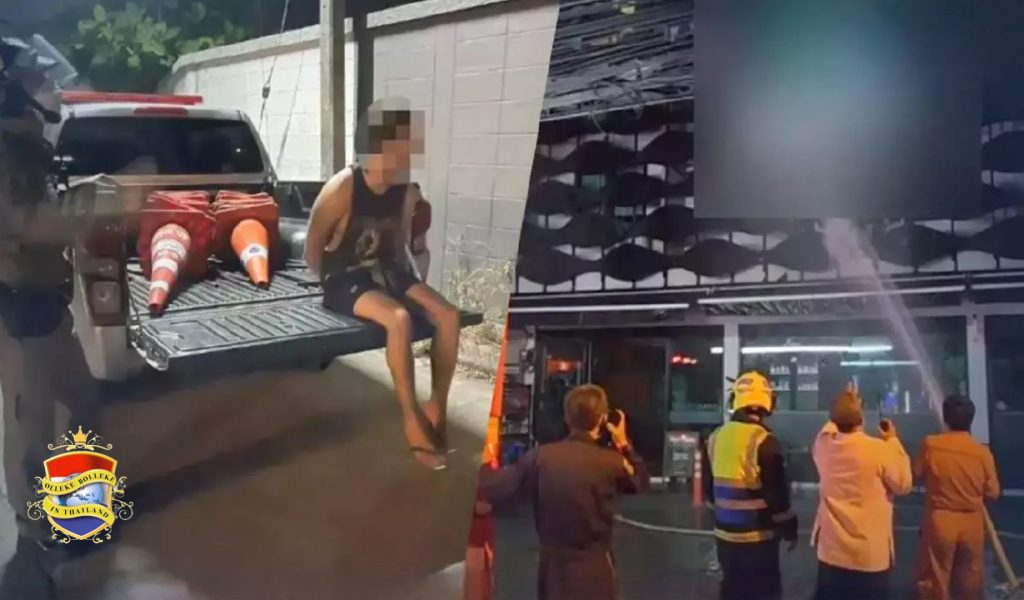UPDATE | De Britse toerist die een hotel in Chiang Mai in brand zou hebben gestoken, is gearresteerd 