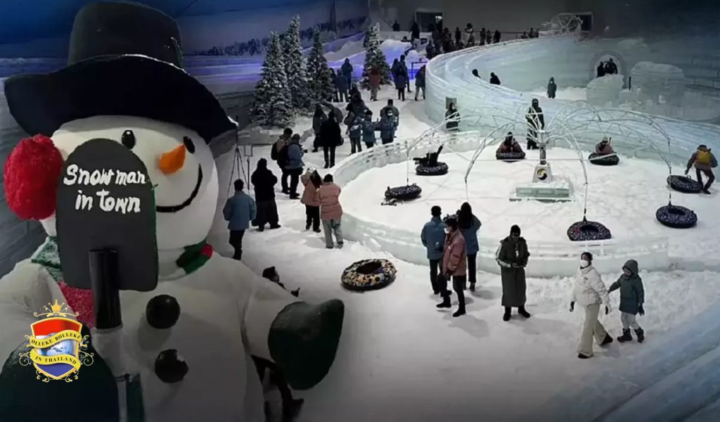 Het grootste winterwonderland “Ice Magic” brengt verkoeling in het zinderende Bangkok