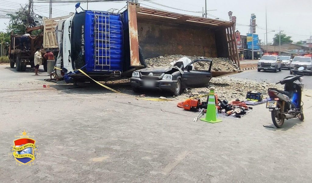Thailand publiceert de van het totale aantal verkeersongevallen tijdens de “Seven dangerous days”