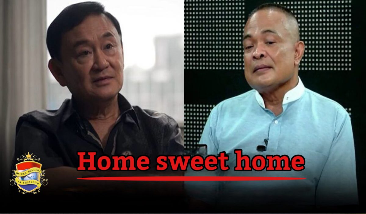 Thaksin zal echt niet naar huis terugkeren om zichzelf achter de tralies te laten zetten