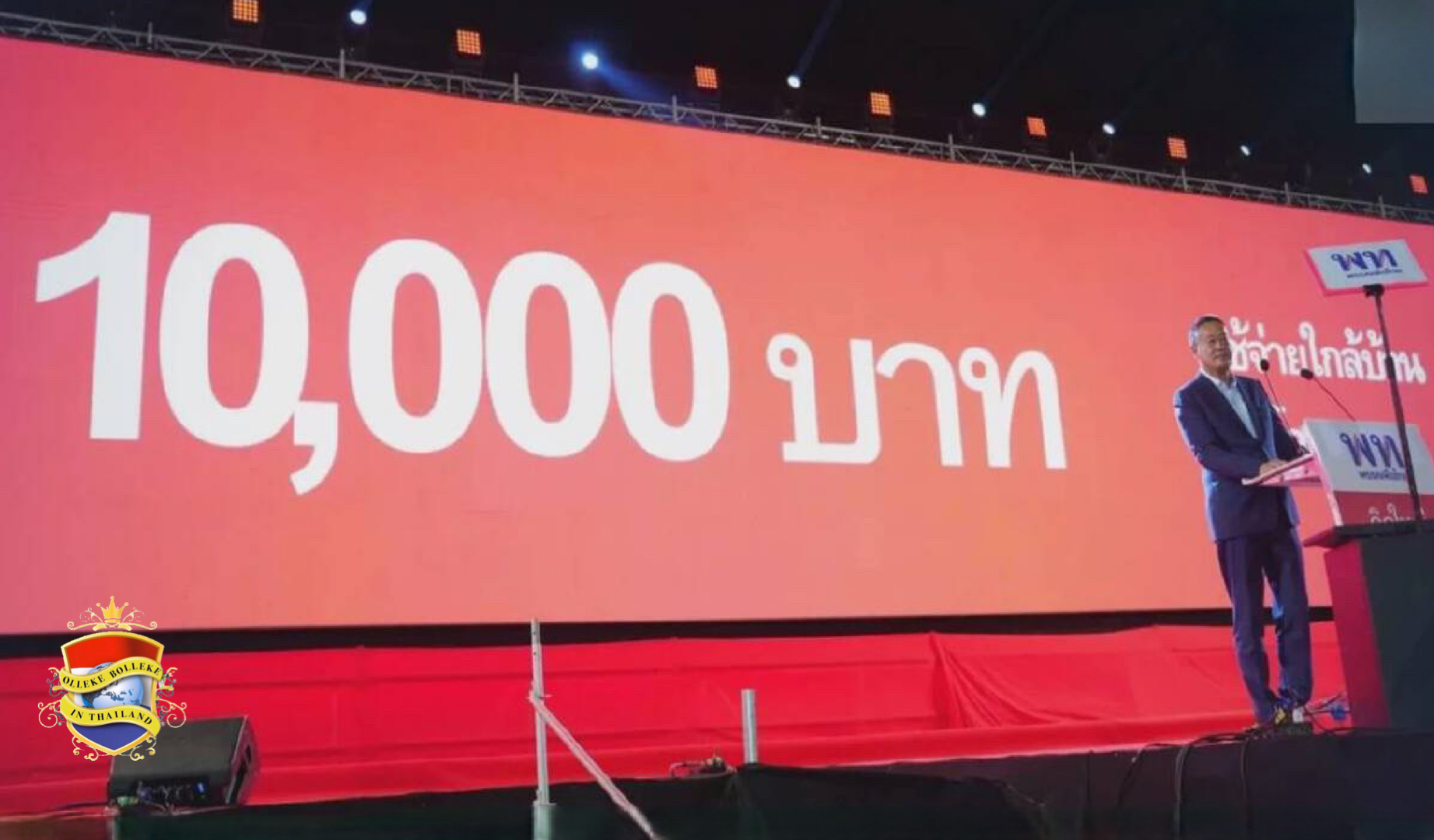 Politicus komt met het opmerkelijke plan om 10.000 Baht aan digitale valuta aan inwoners van Thailand te geven