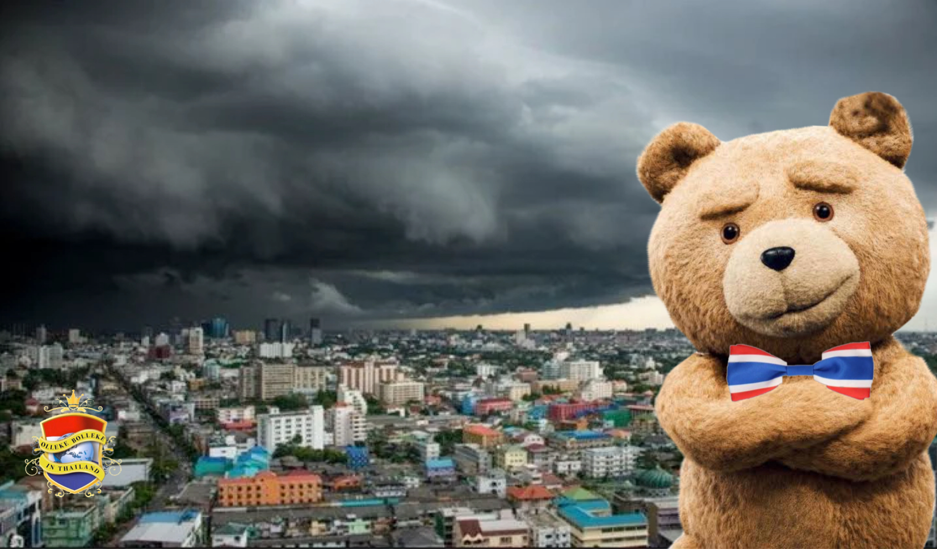 Het Thais meteorologisch instituut waarschuwt voor warm weer en onweer in heel Thailand