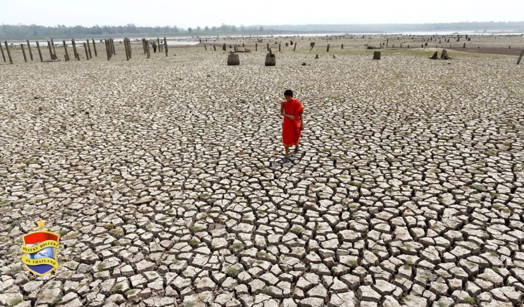 El nino vergroot kans op droogte in Thailand