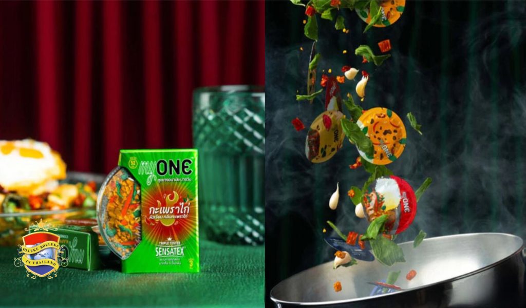 Thailand brengt condooms met Pad Kaprow-smaakje uit