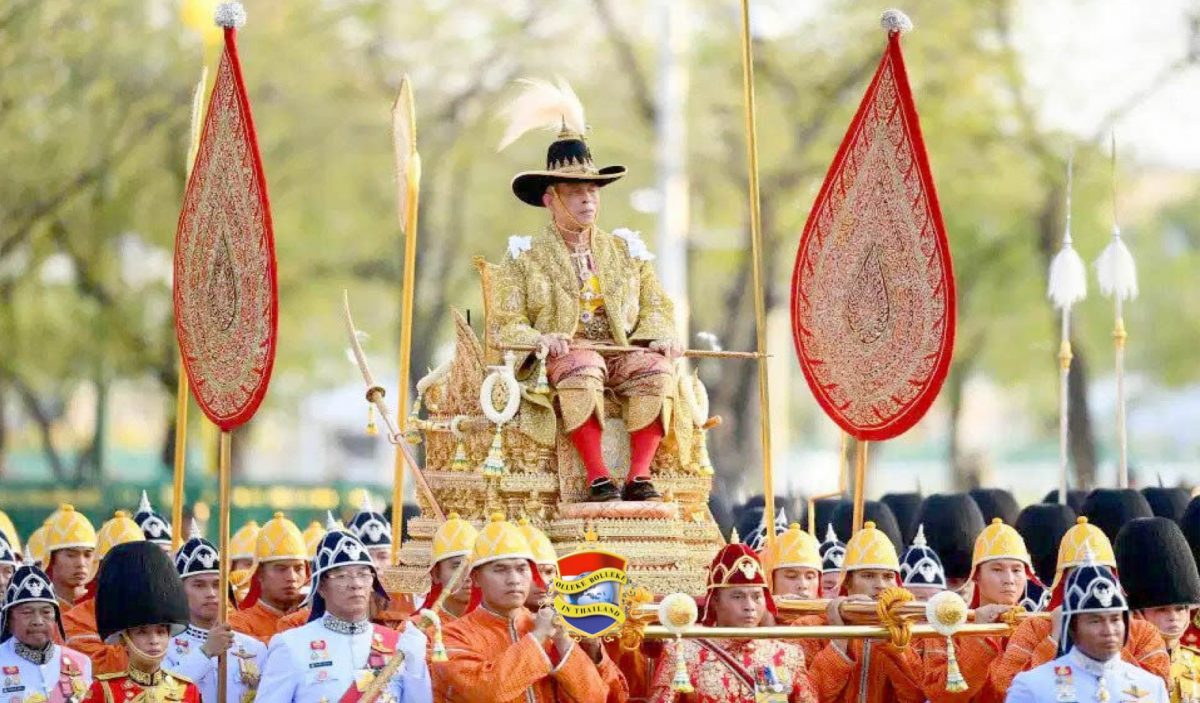 De kroning van koning Rama X is een historische gebeurtenis in de Thaise samenleving