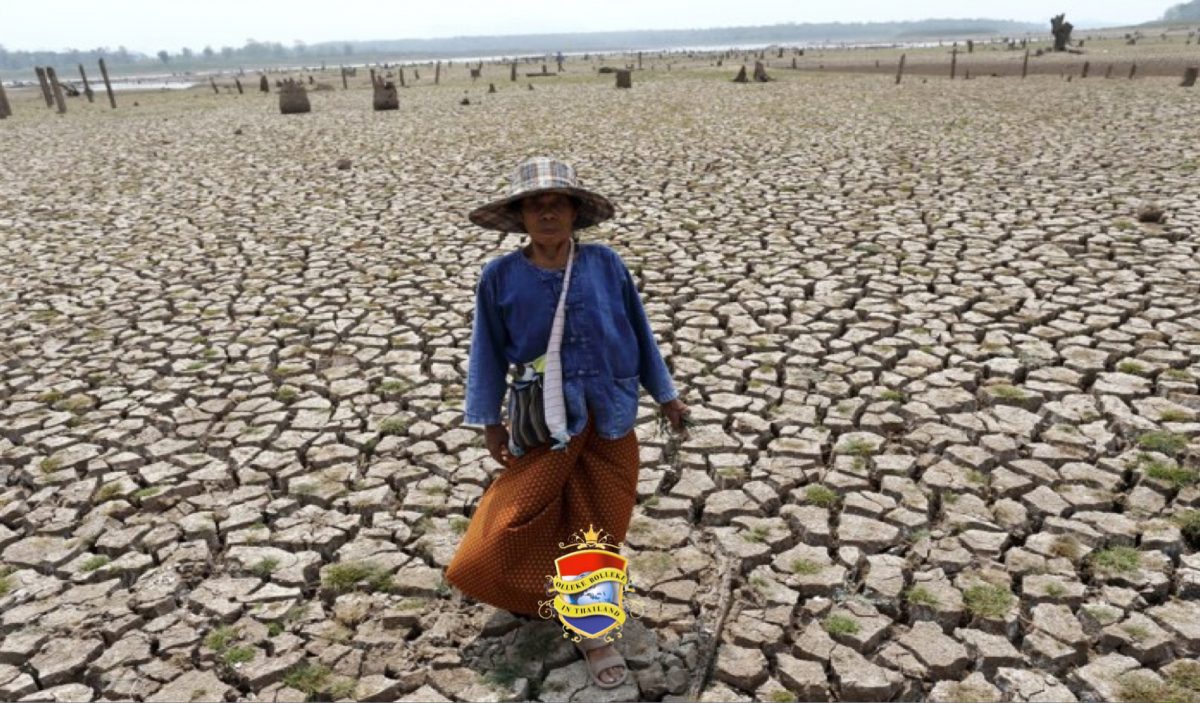 Van de regering van Thailand wordt geeist dat ze de handen uitsteken om de droogte in het land aan te pakken