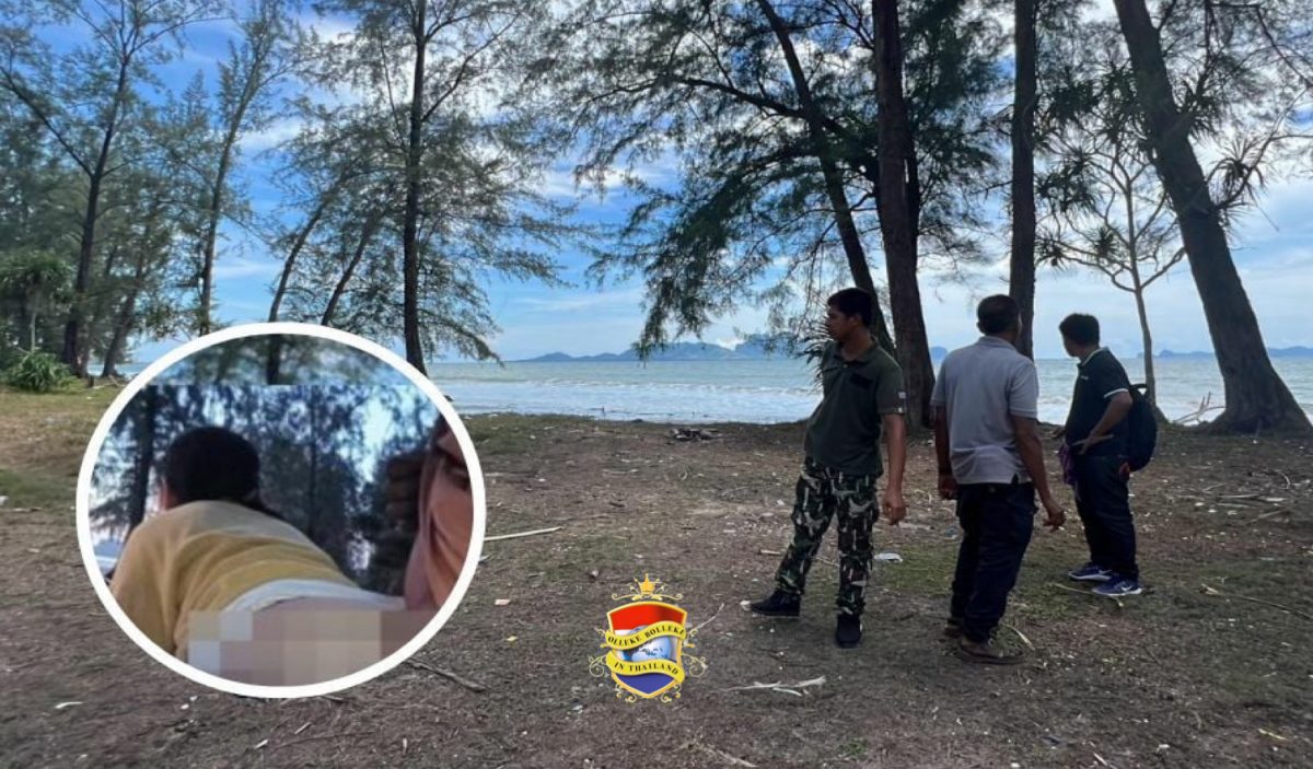 Thais stel veroordeeld voor “wippensteinen” op een publiek strand in Zuid-Thailand