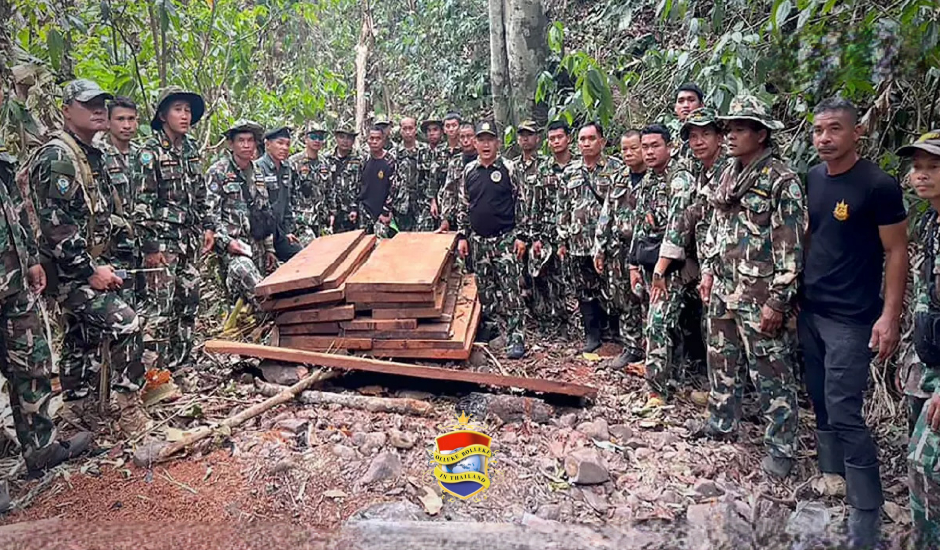 De civiele boswachters in Thailand mogen zich verheugen op een langverwachte loonsverhoging