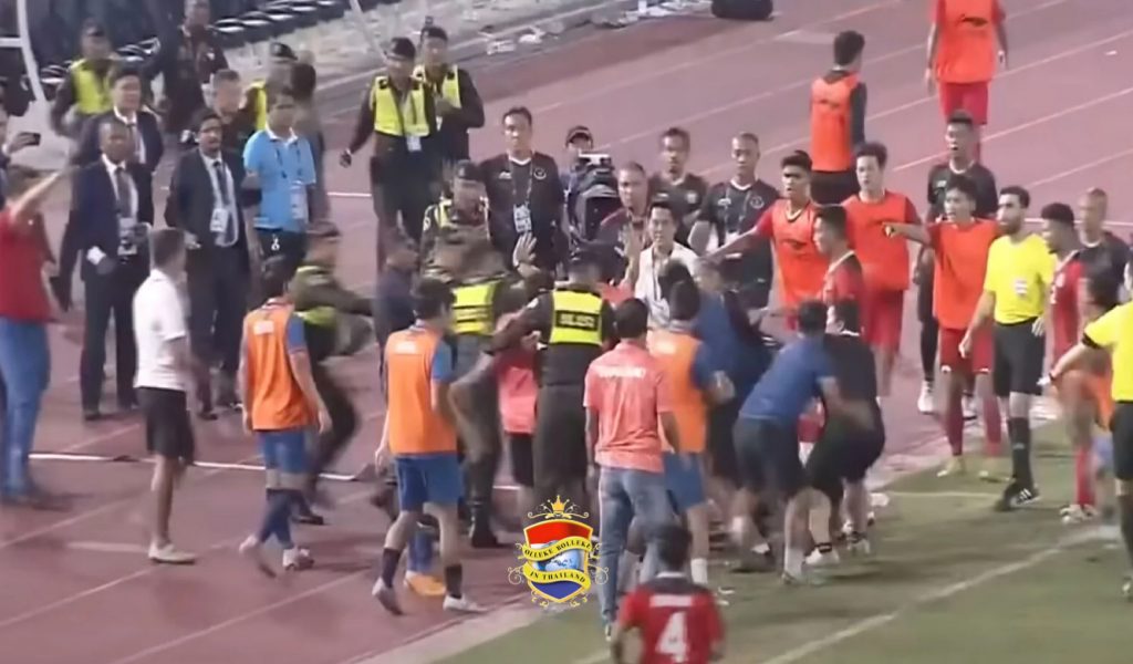 Thaise voetbalbond schorst twee voetballers zes maanden wegens vechtpartijen tijdens de SEA Games