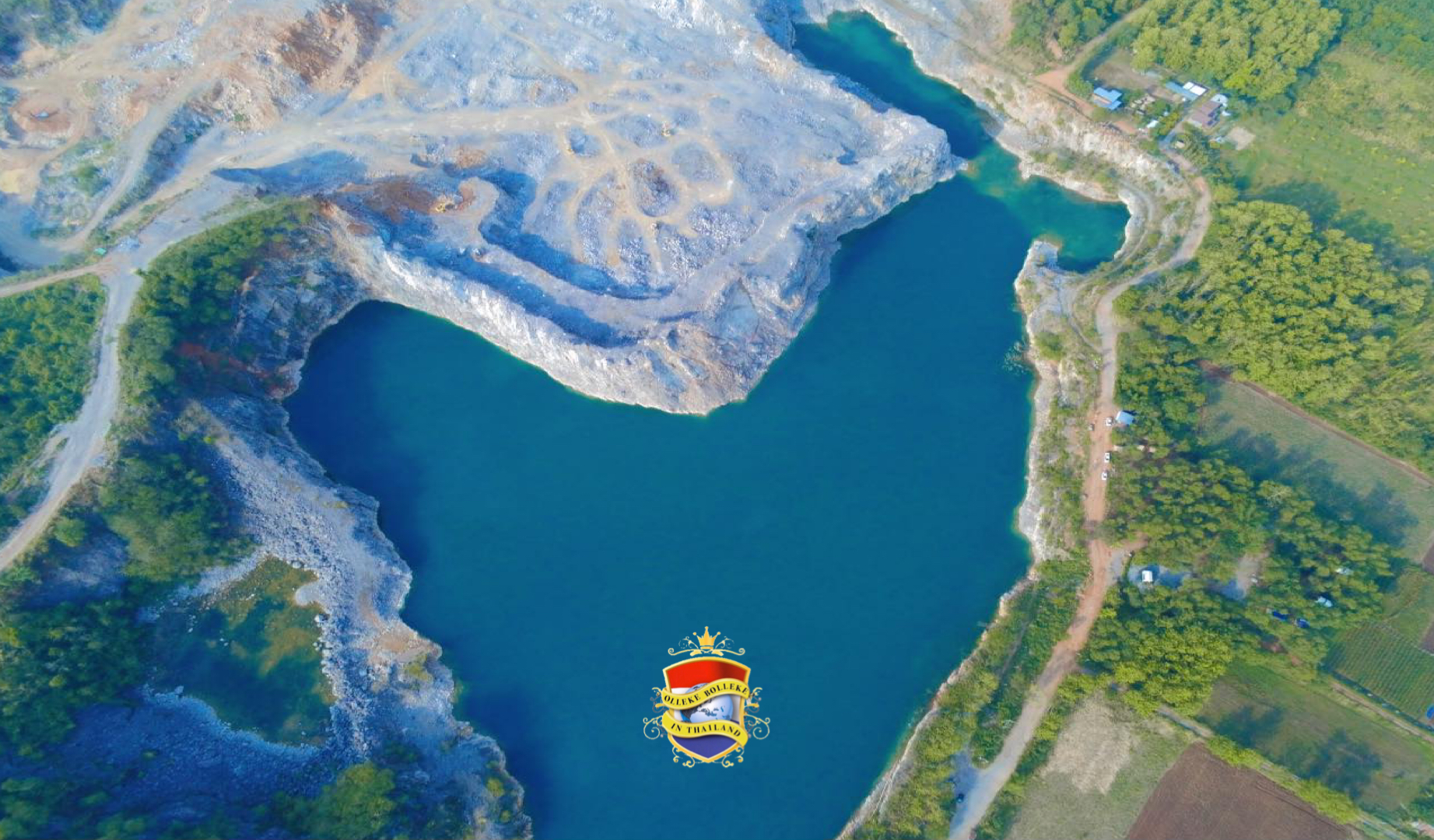 De “Blue Lagoon” gaat als een nieuwe toeristische attractie in Noordoost-Thailand gepromoot worden