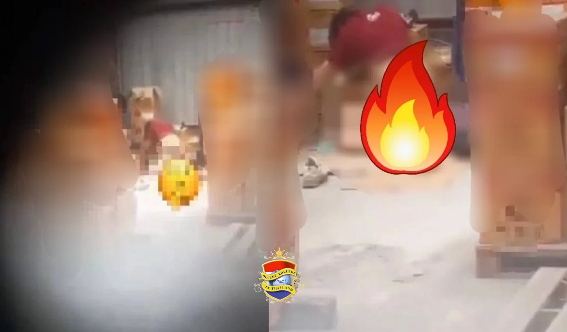 Vrouw betrapt haar collega’s op het bedrijven van sex op het werk, hetgeen voor ophef op sociale media in thailand zorgt