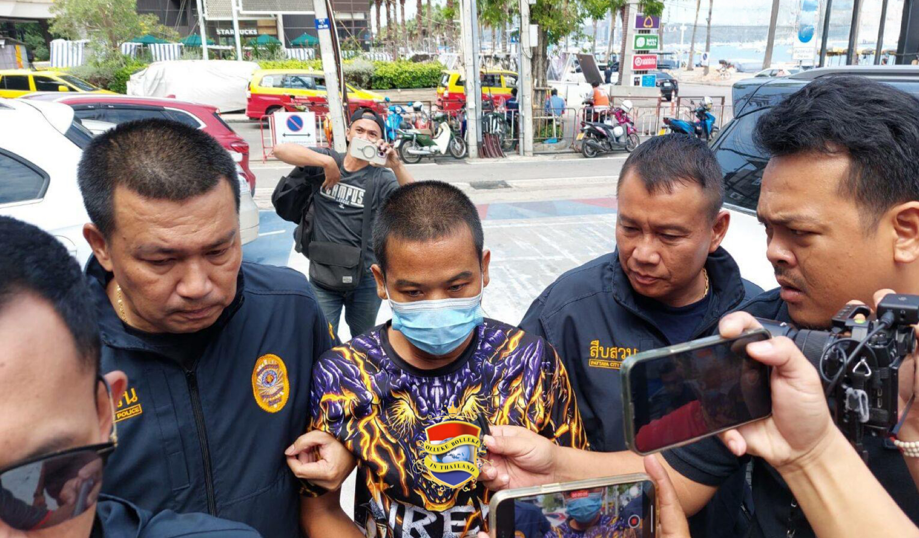 UPDATE | Khun Kik, de verdachte in de moord in Pattaya bekent dat hij Rattana heeft vermoord