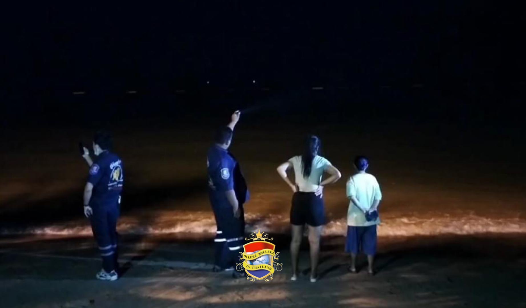 Dronken man uit de zee van Pattaya gered na ruzie met vriendin