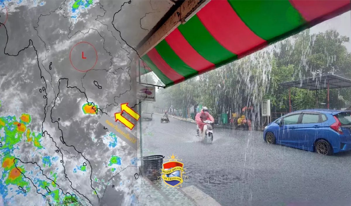 Het noorden van Thailand blijft last van de hitte houden terwijl de centrale, oostelijke en zuidelijke regio’s stormen zullen ervaren