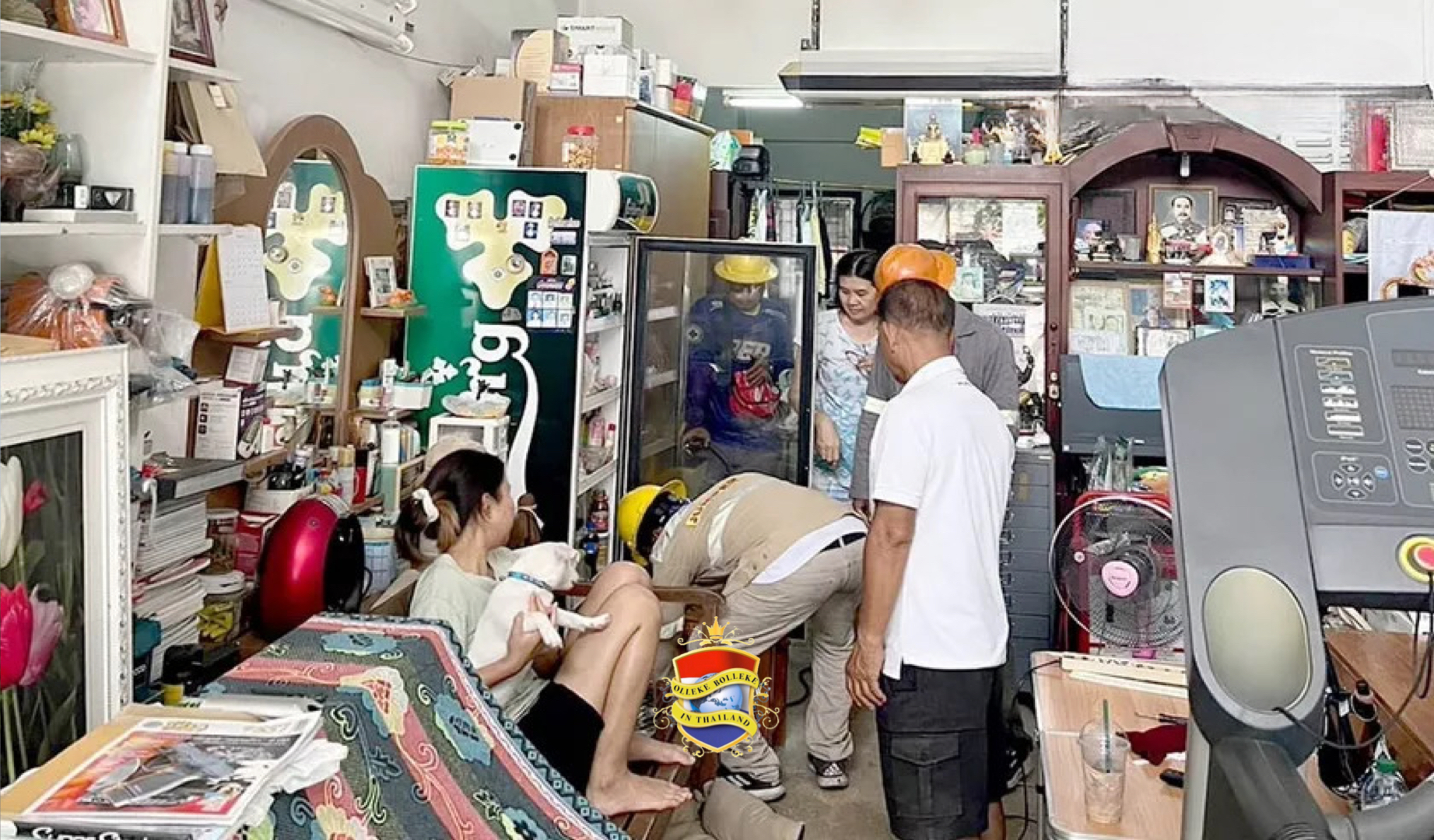 Compensatie voor stroompieken beloofd en brandblussers in gebied van Soi Buakhao in Pattaya geplaatst