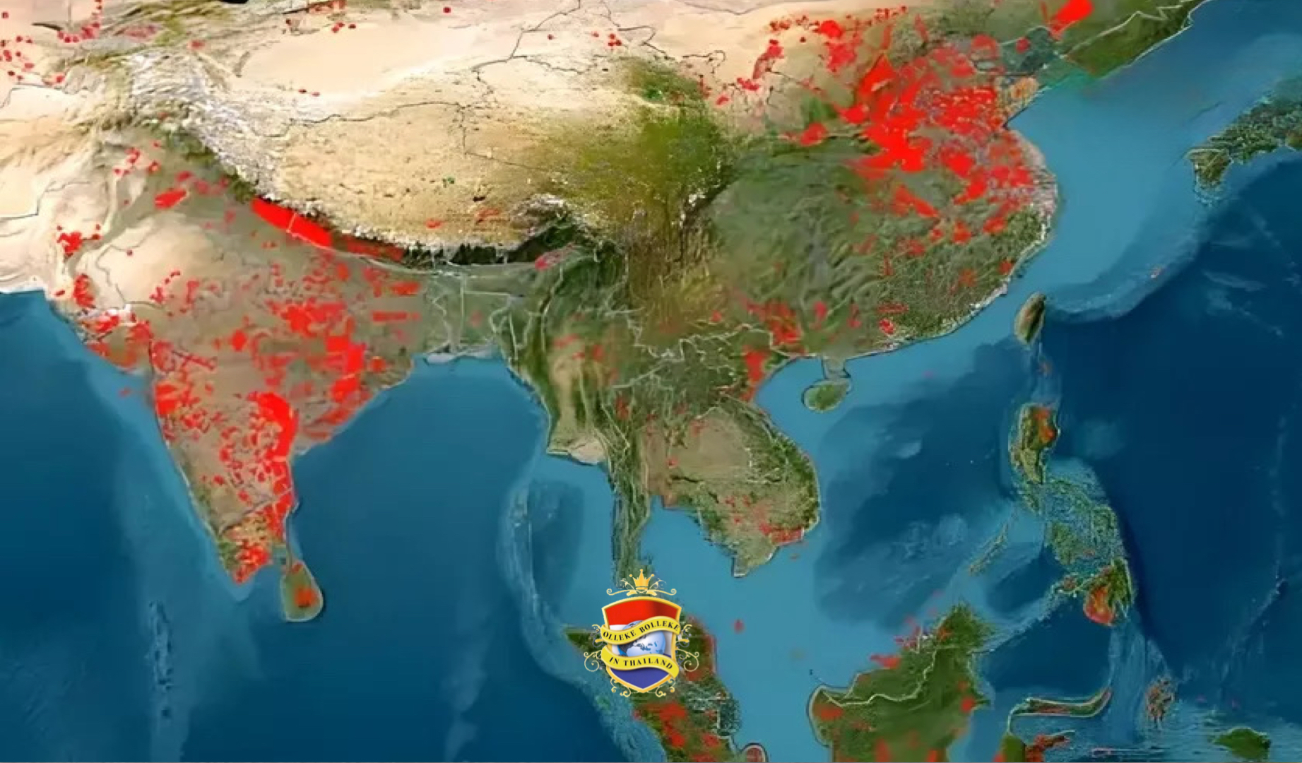 Thailand raakt maar niet verlost van de smog, de kans op schone lucht is dit seizoen verkeken