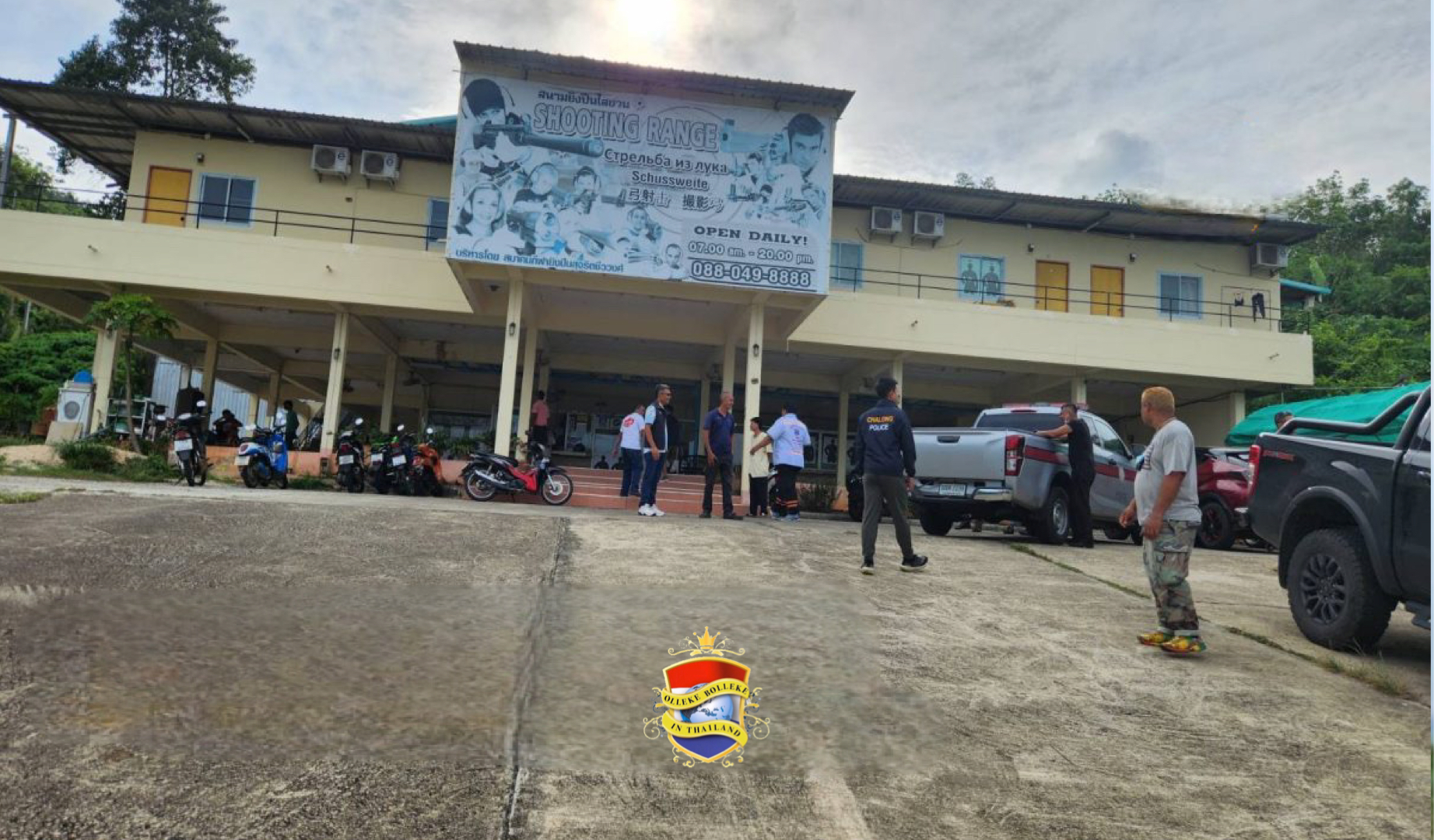 Triest! Belg schiet zichzelf dood op schietbaan Phuket