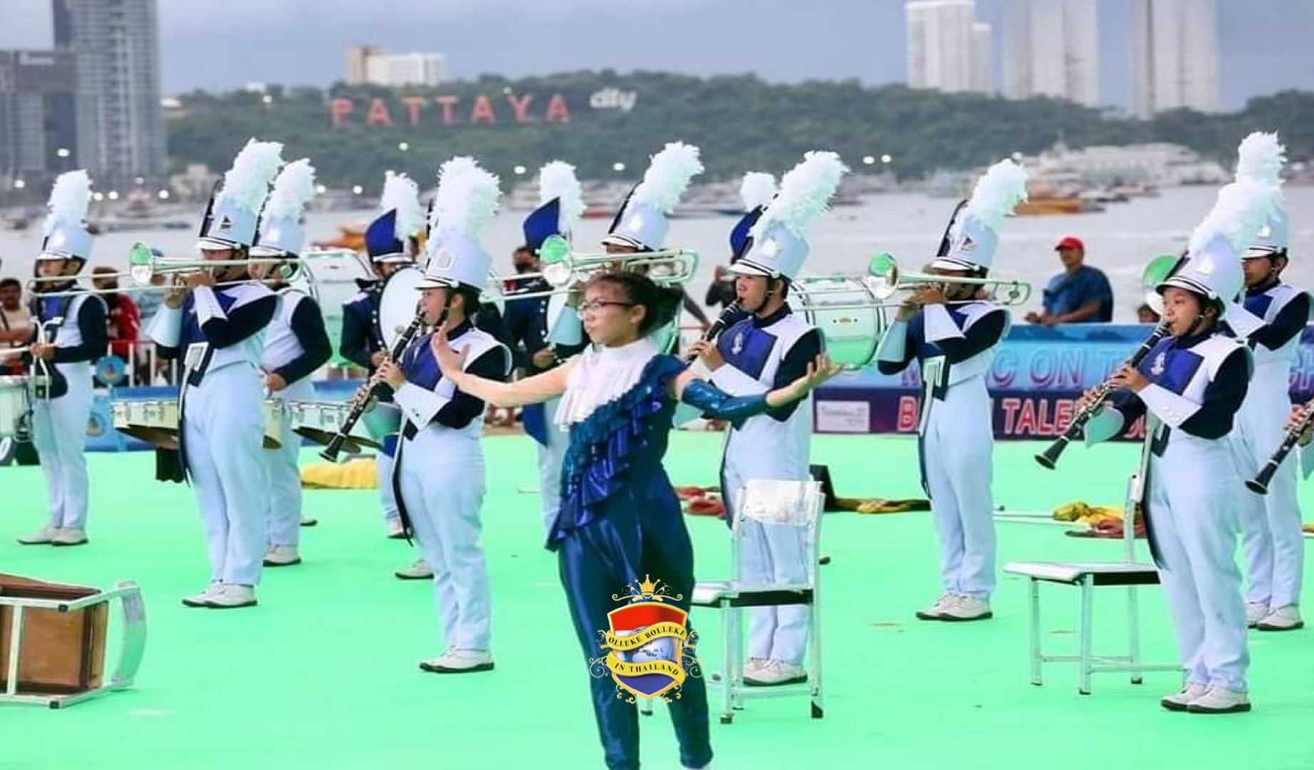 De kustplaats Pattaya in Oost-Thailand organiseert in augustus het Beach Talent Showband 2023 concours 