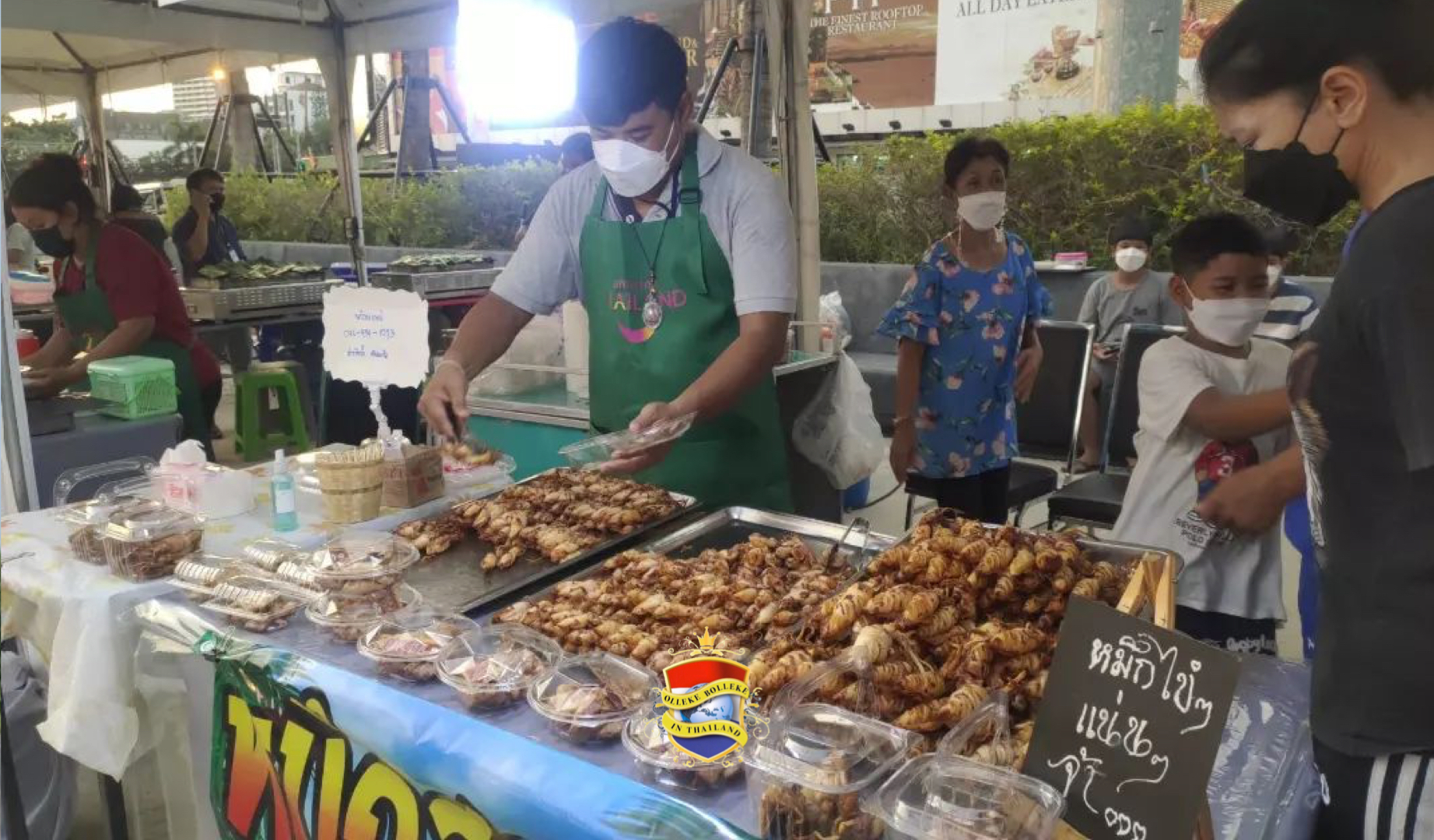 Pattaya organiseert in het weekend van 10 tot 11 juni een inktvis-fair op Jomtien Beach