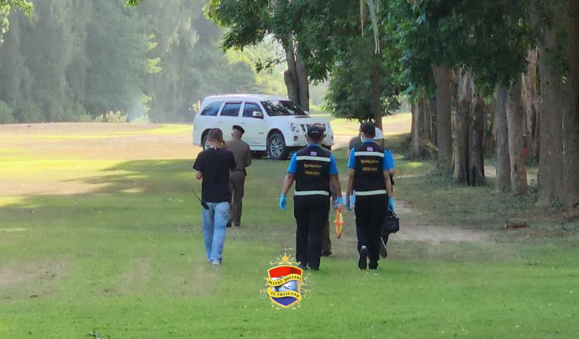 Jaloezie op de fairway, Thaise man schiet een bevriende  caddie en de golfbaan manager in Centraal-Thailand neer