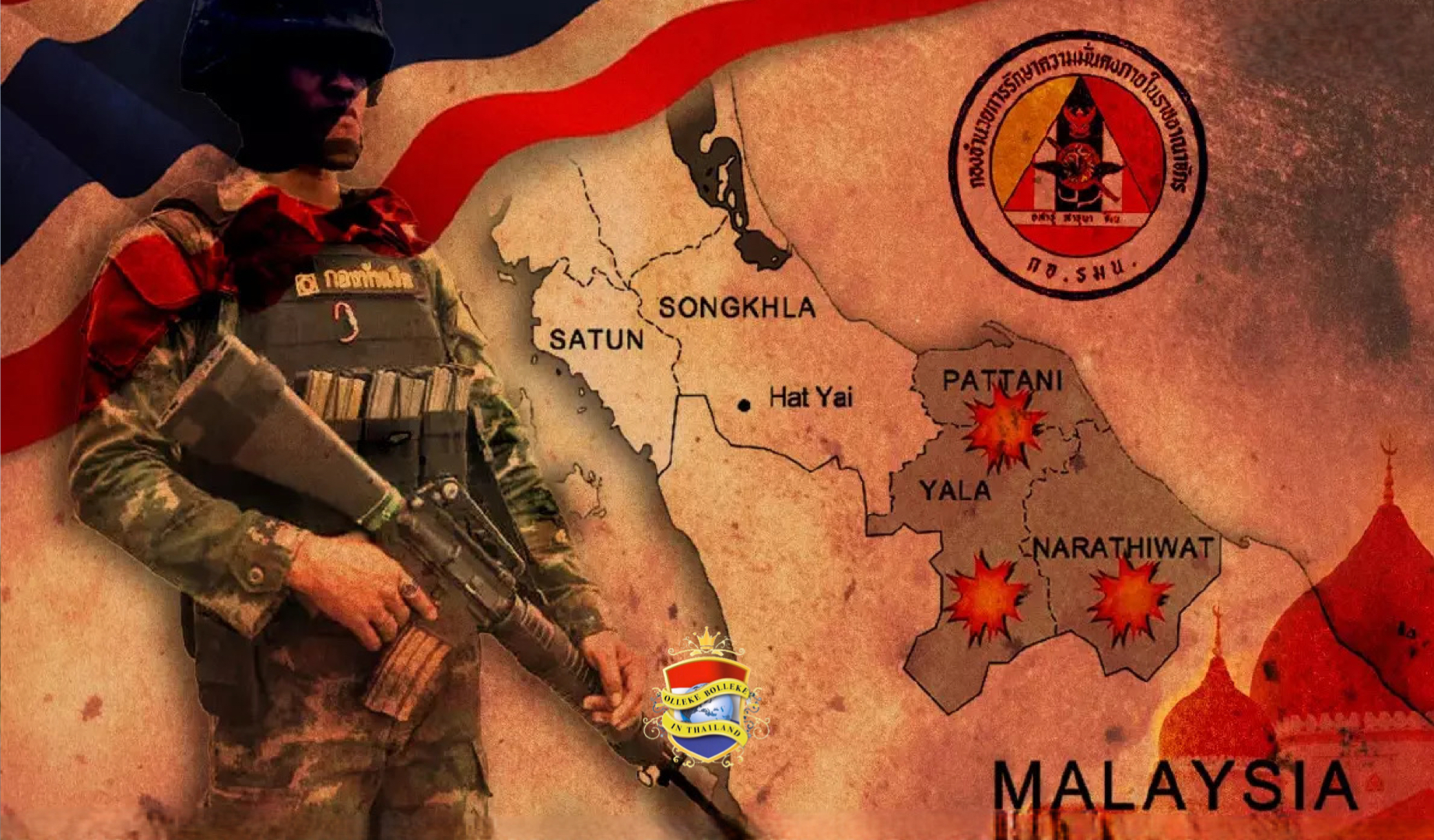 Veiligheidsdienst in Zuid-Thailand waarschuwt een zuidelijke groep tegen het idee om een referendum te houden