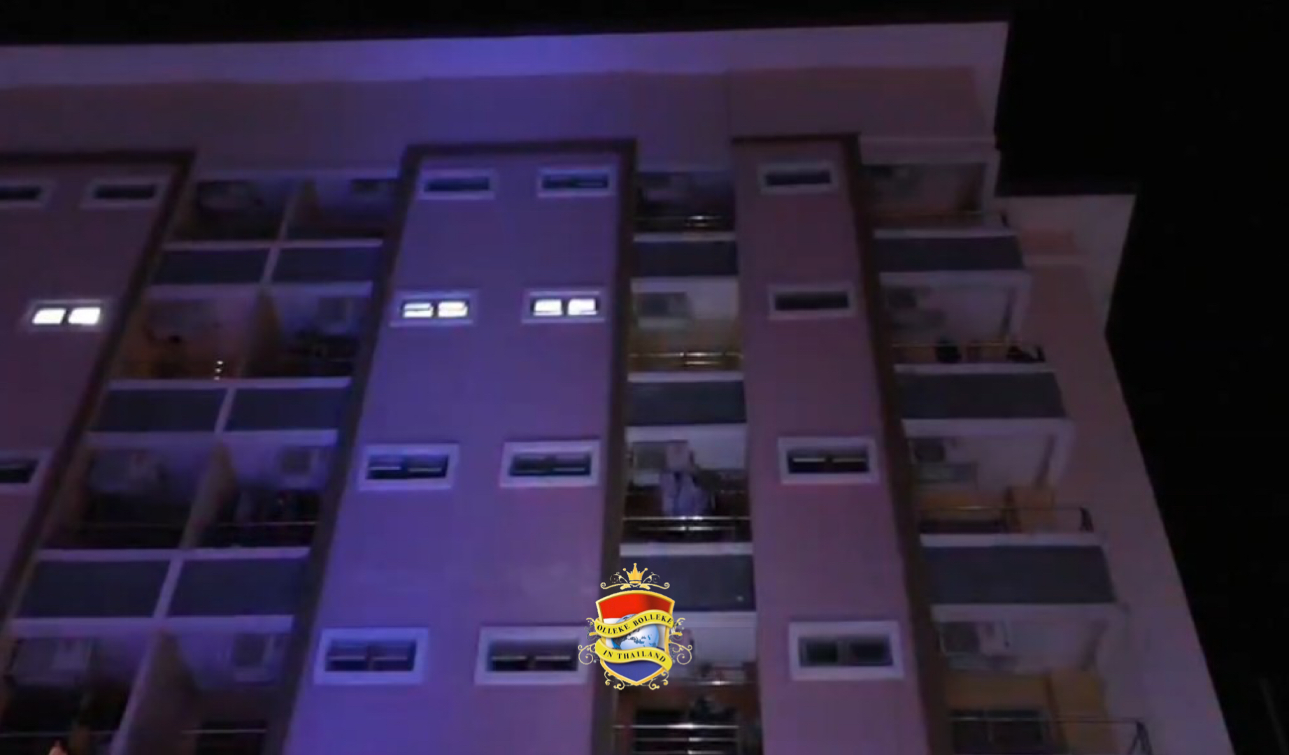 19-jarige jongen uit Chonburi overleeft val uit appartement op de 6e verdieping