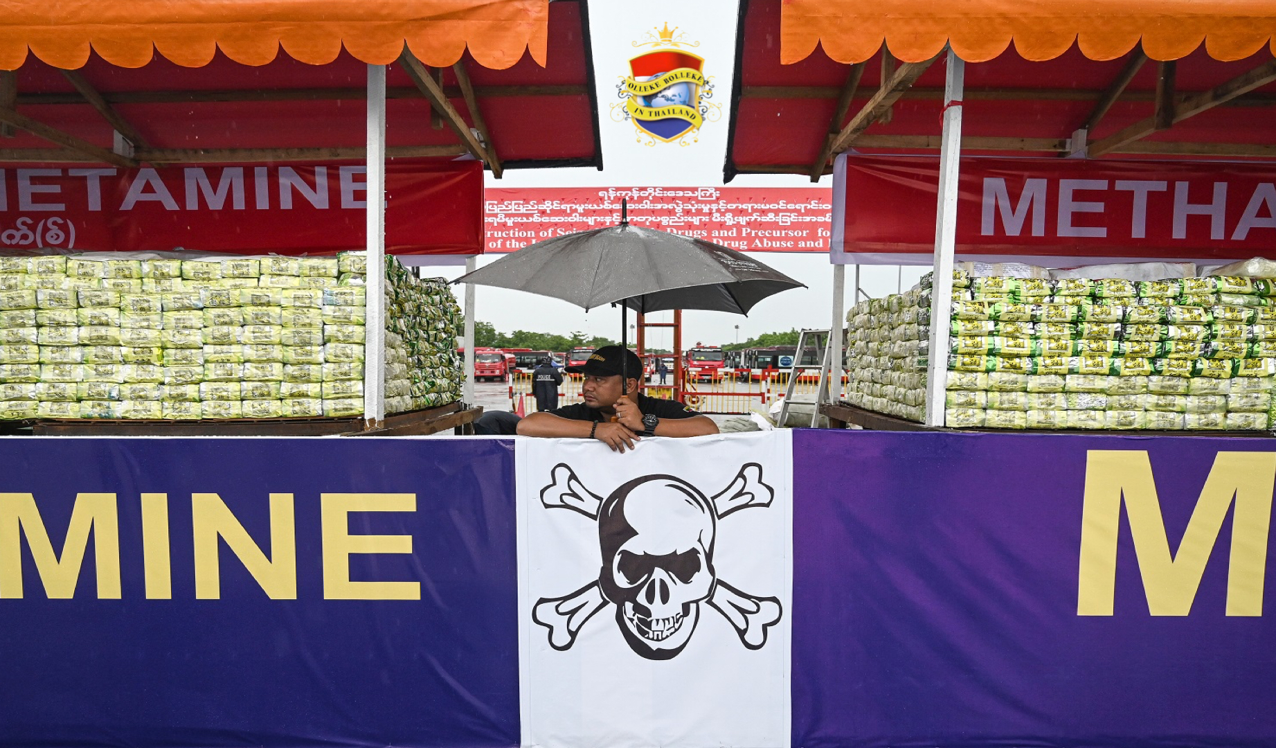 Junta in Myanmar verbrandt 446 miljoen dollar aan drugs: “machteloos” tegenover handel