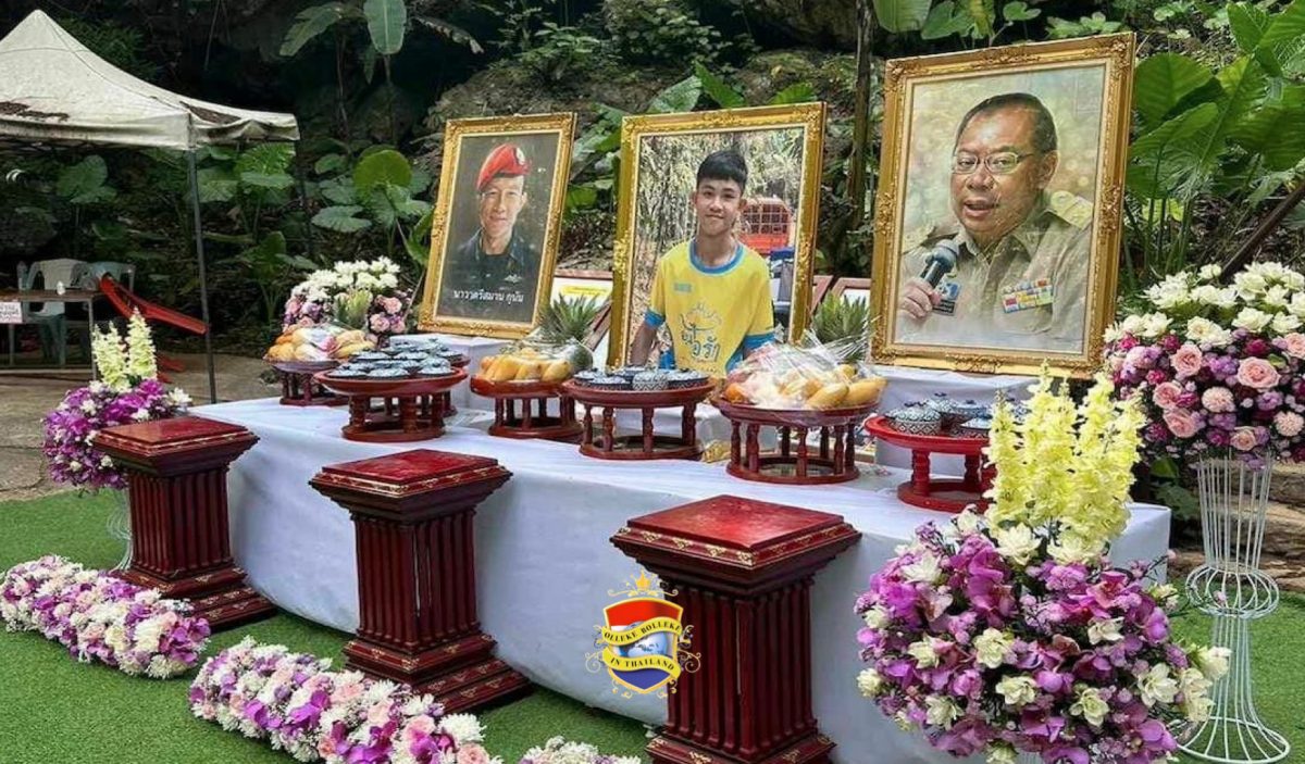 In Noord-Thailand zullen de overleden Tham Luang grotreddingshelden op het eerste lustrum worden geëerd 