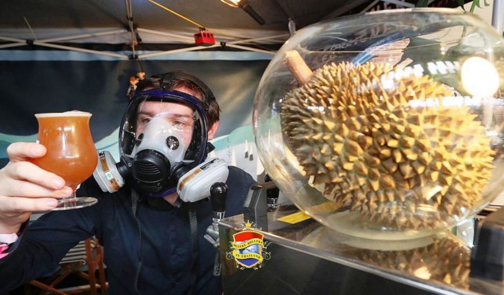 Iemand te porren voor een Durian biertje!