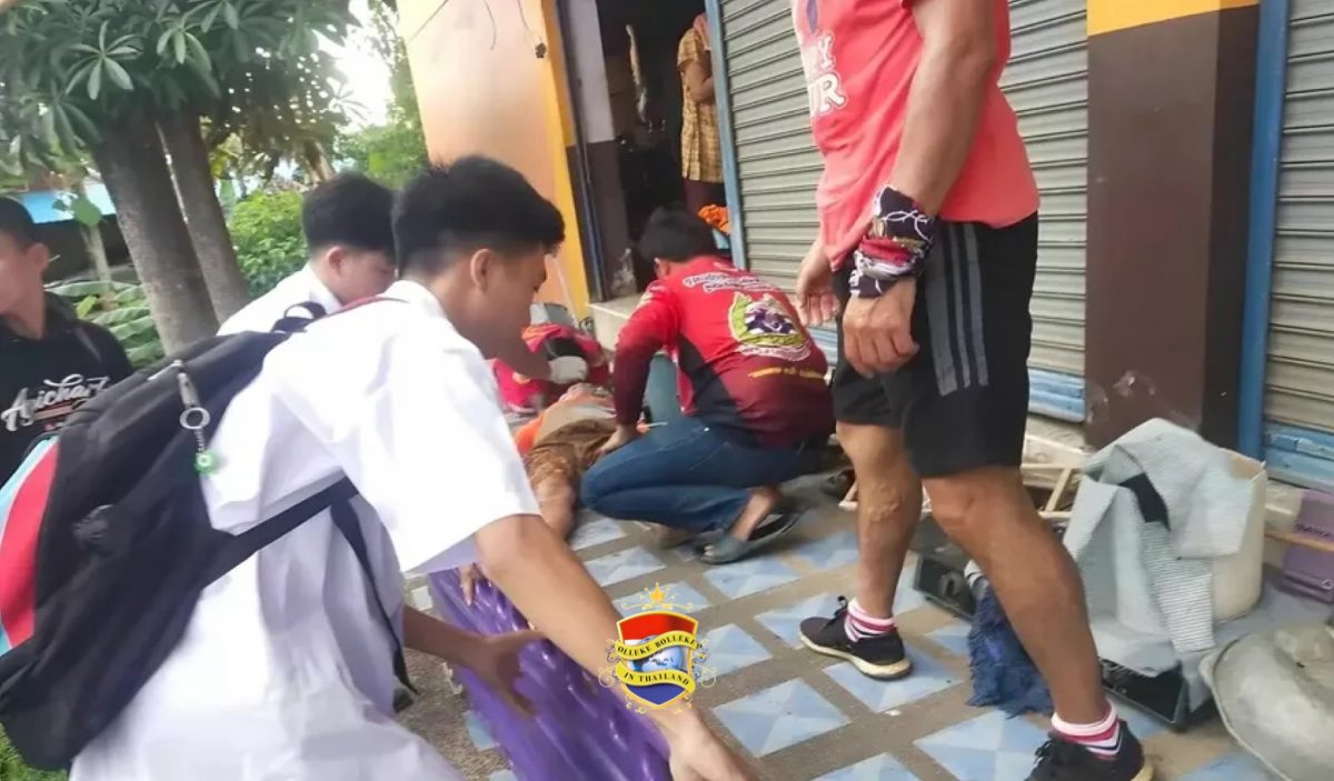 3 studenten in Noord-Thailand worden als helden geprezen na reanimeren van een bewusteloze man, 