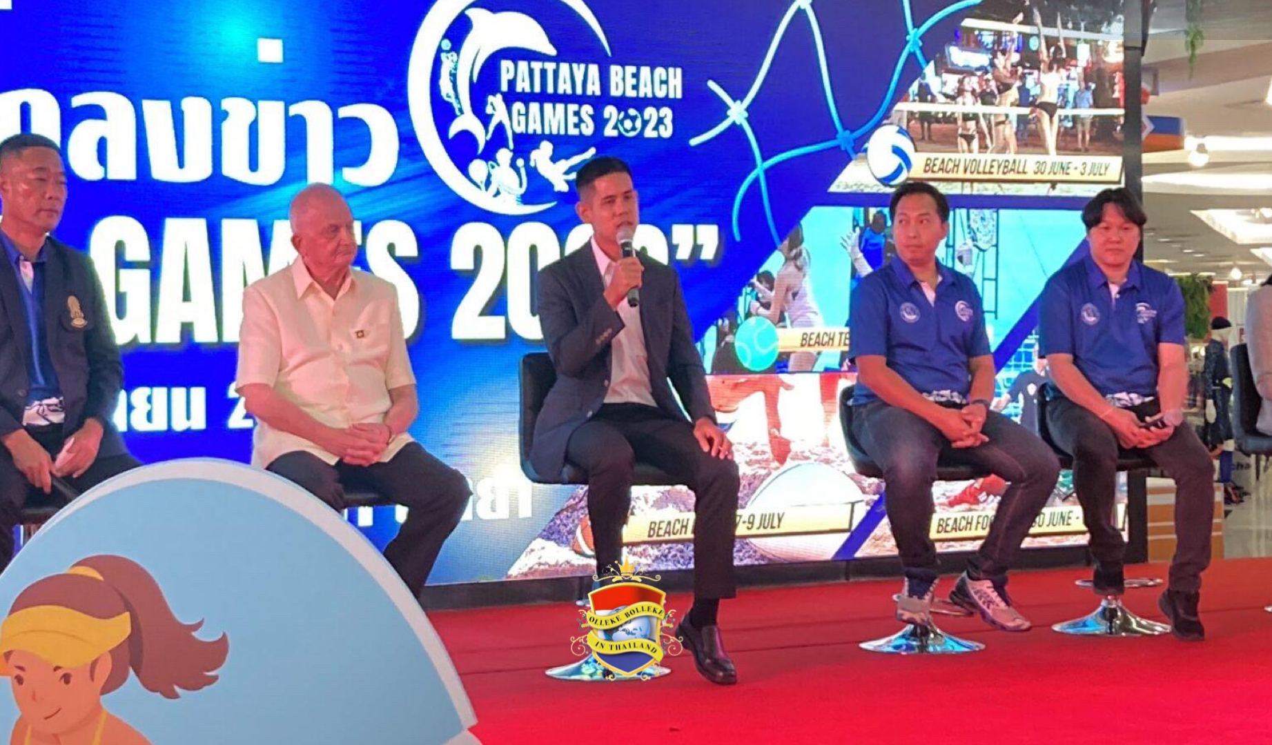 De Pattaya Beach Games 2023 neemt de stad stormenderhand over