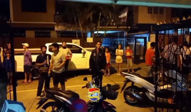 Thaise man schiet in Pattaya in bijzijn van zoon, zijn vrouw dood nadat hij haar betrapt op het chatten met andere kerels