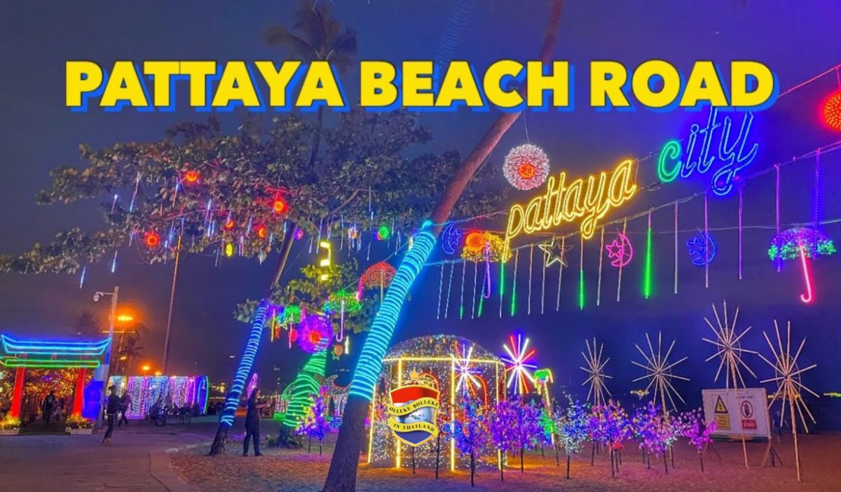 🎥 | De kustplaats Pattaya gaat betere verlichtingsdecorateurs in huren om de festivals in de stad beter te promoten