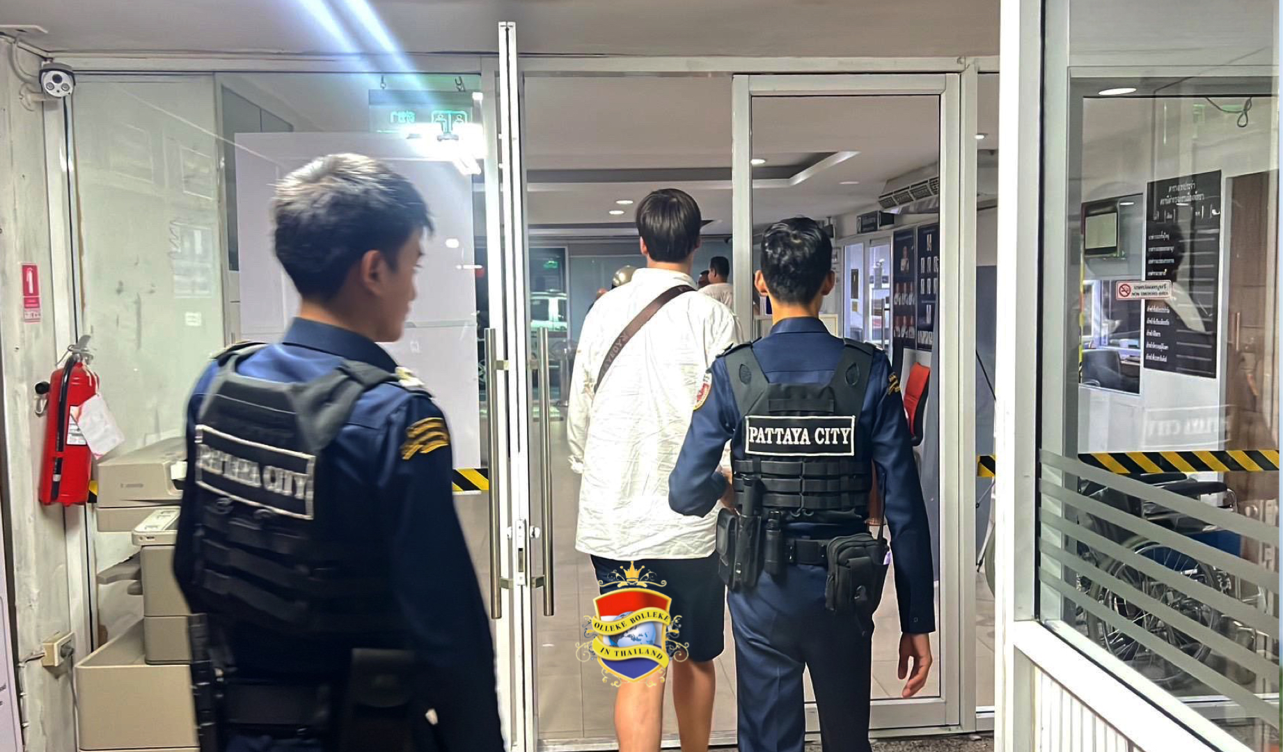 Russische toerist in Pattaya verteld dat hij door een andere buitenlander, en niet door go-go-barbewakers
