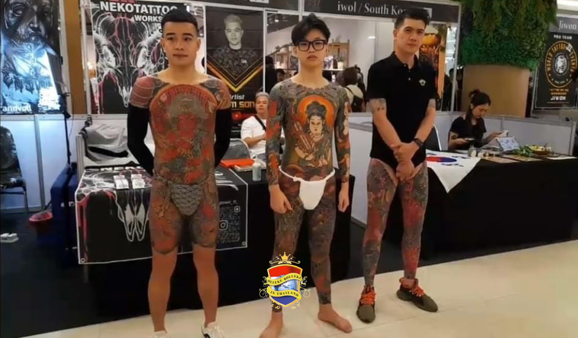 Fotocompilatie | Het gisteren gehouden Tattoo Festival in Pattaya was een groot succes