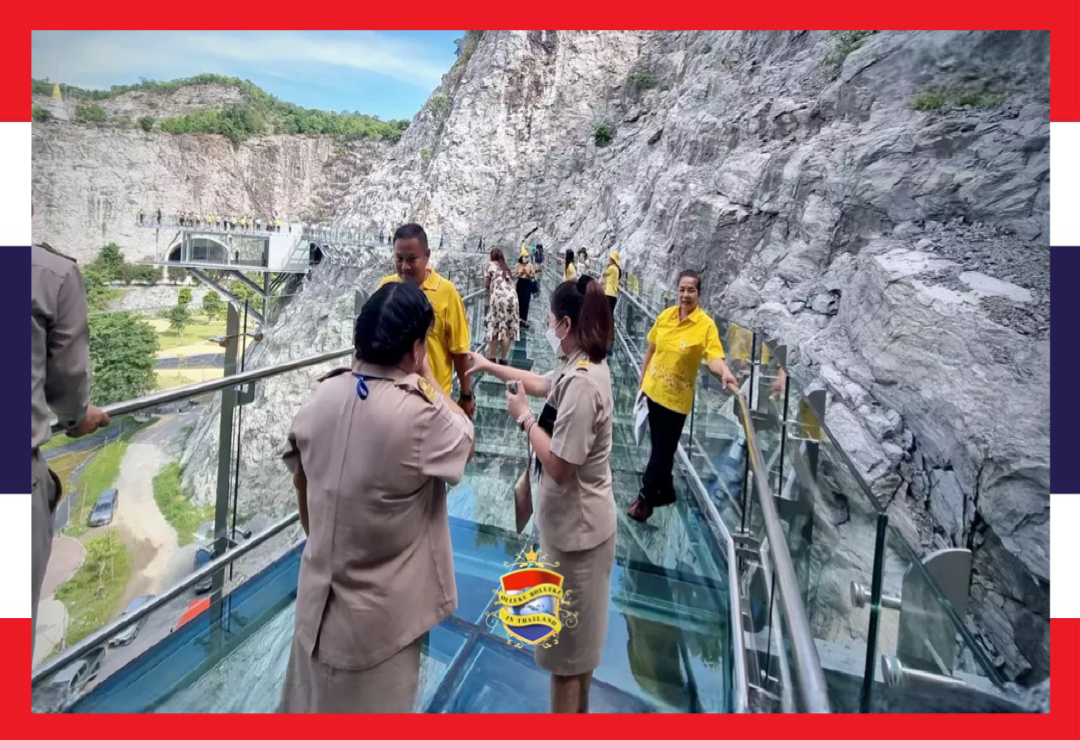 De provincie Suphanburi zal in 2025 over de langste skywalk van Thailand beschikken