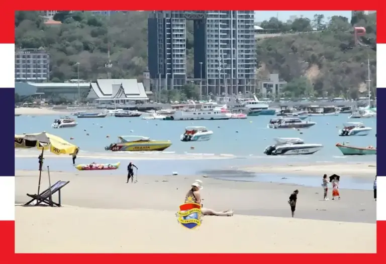 Het wordt de komende week heet en vochtig in Oost-Thailand, zeker in Pattaya