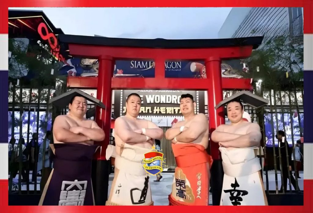 Dit weekend vinden de eerste Sumo worstelshows in Thailand  plaats 