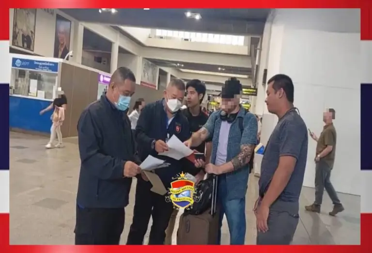 Politie Pattaya speurt naar buitenlandse criminelen en voortvluchtigen van misdrijven 