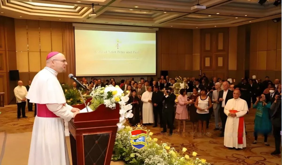 Bekende zakenman in Thailand ontvangt hoogste katholieke onderscheiding van het Vaticaan