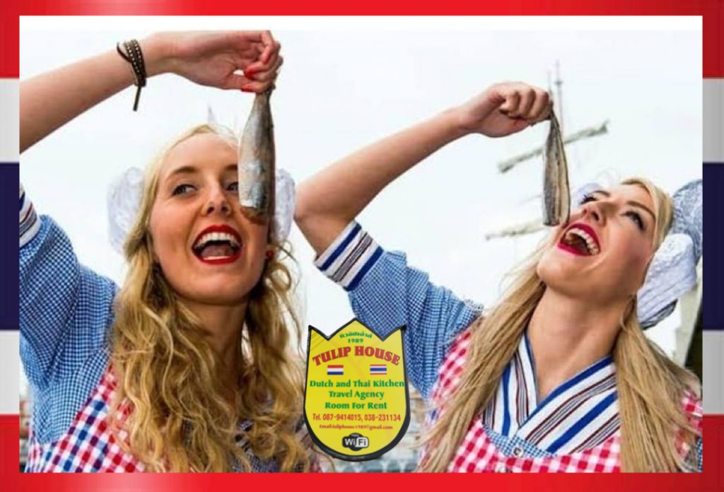 Komende zaterdag vindt weer de traditionele haringparty in het alom bekende Tuliphouse in Jomtien plaats