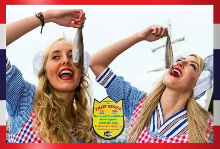 Komende zaterdag vindt weer de traditionele haringparty in het alom bekende Tuliphouse in Jomtien plaats