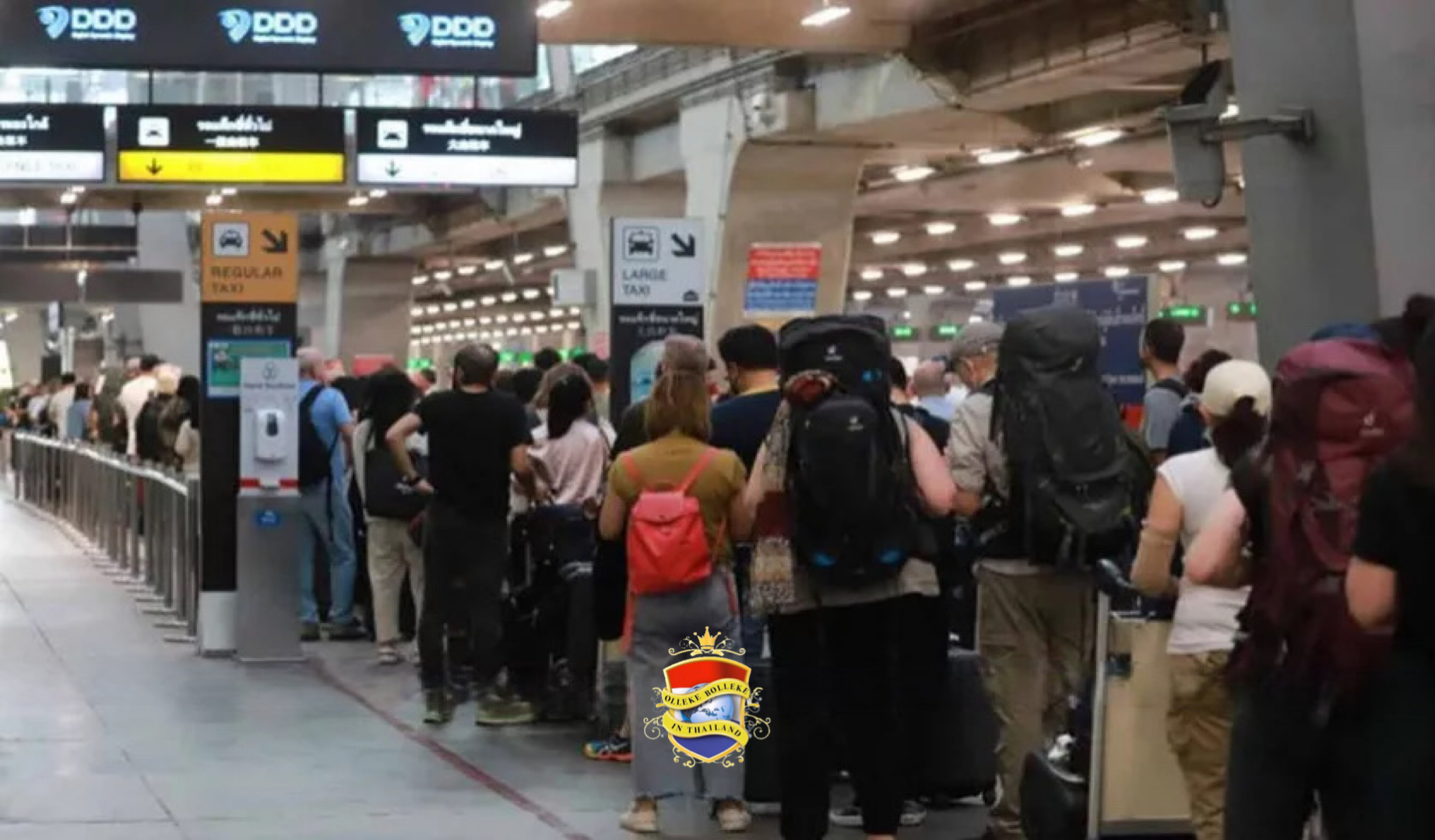 De internationale luchthaven Suvarnabhumi opent in september een nieuwe passagiersterminal